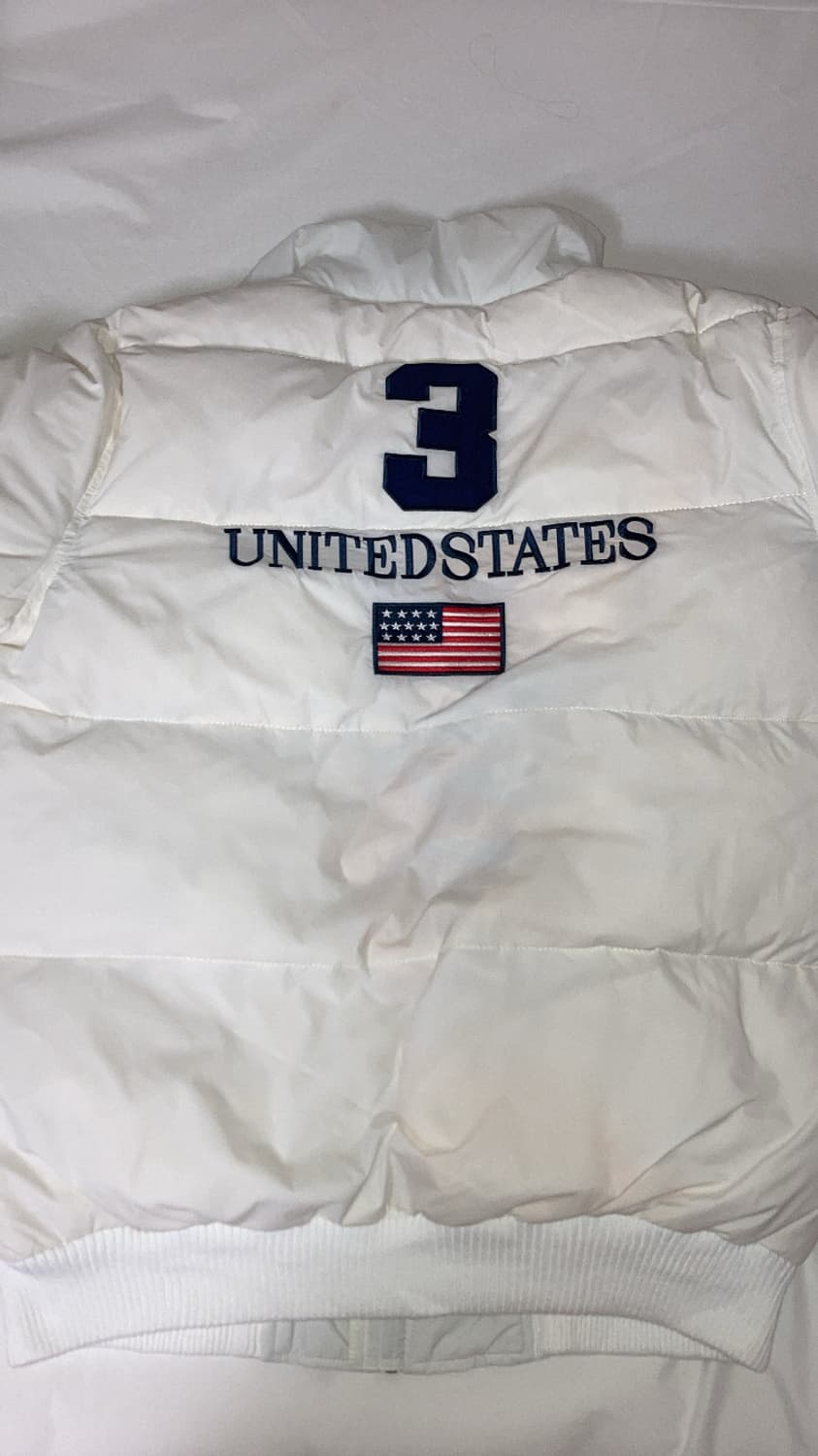 (유일매물) 폴로 빅포니 성조기 패딩 상품이미지3