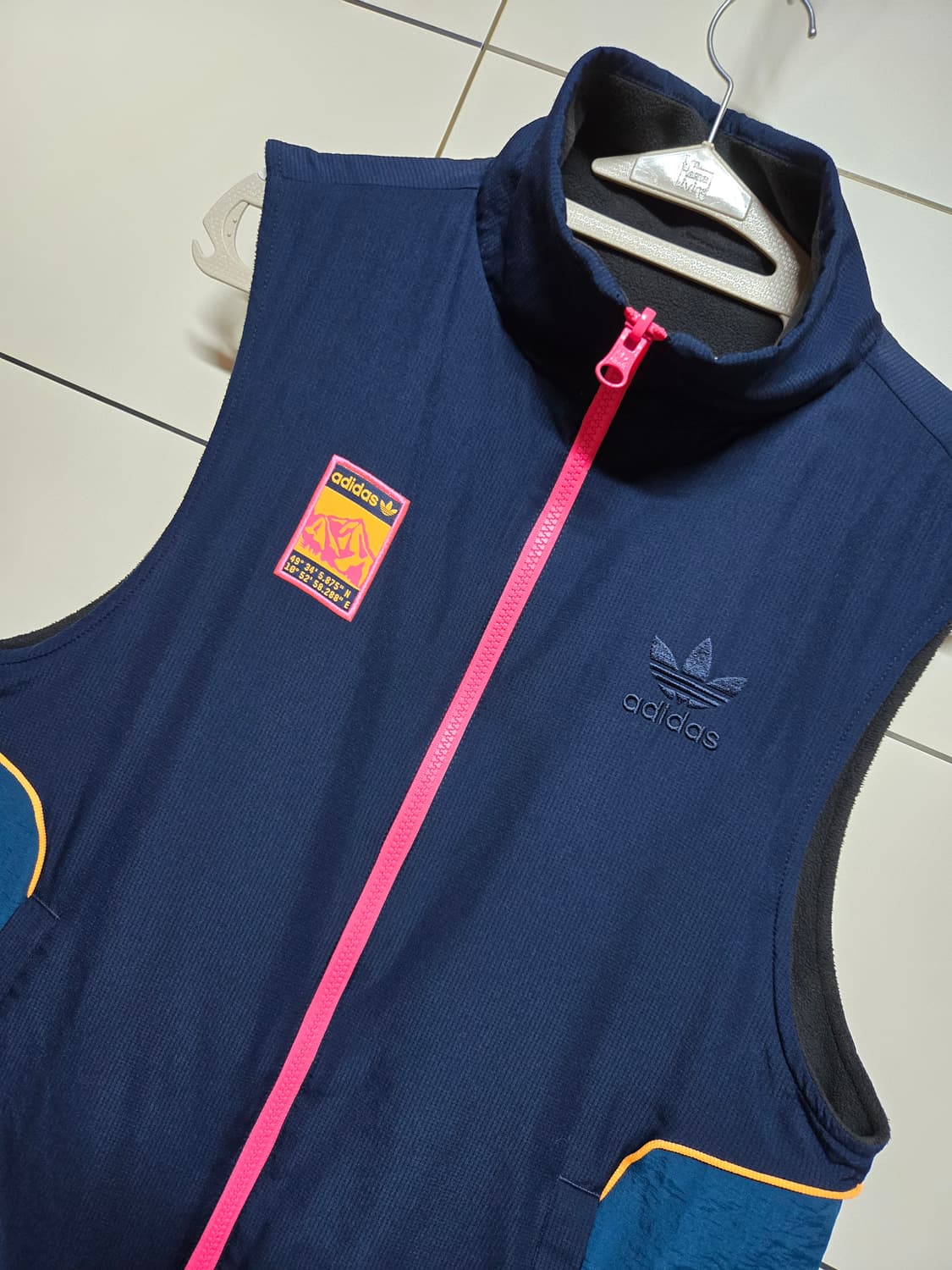 아디다스 리버시블 멀티컬러 후리스 조끼집업 상품이미지4