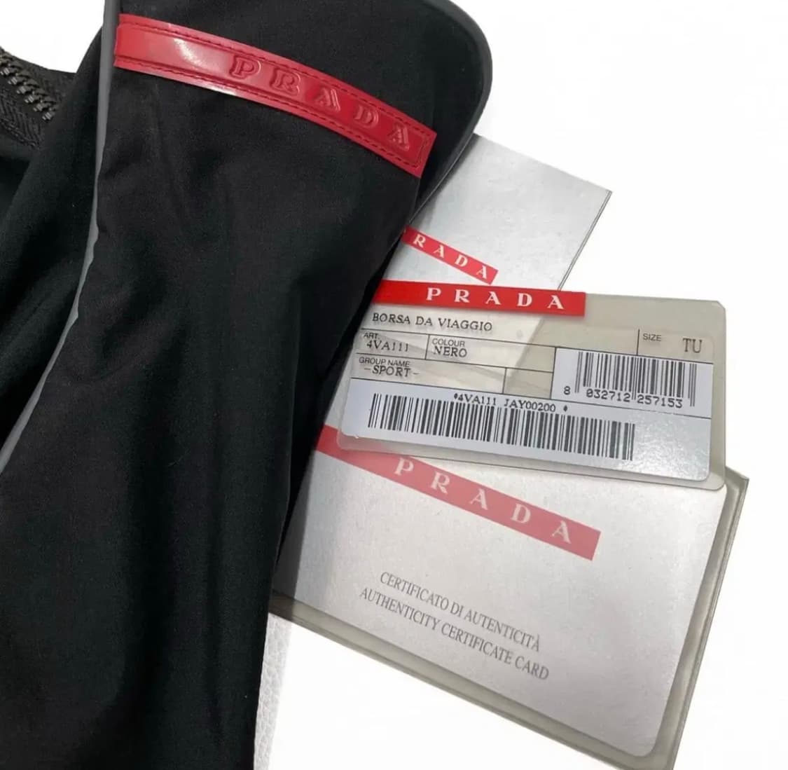 00s 프라다스포츠 나일론 백 4VA111 China made 상품이미지7
