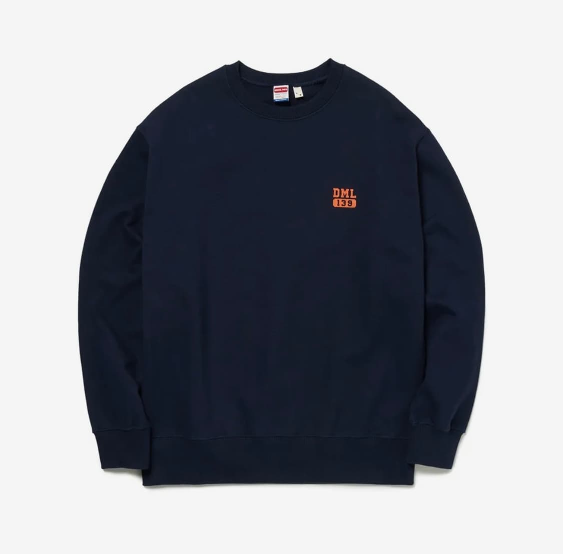 [데밀] LOT.056 베이직 스웻셔츠 네이비 DML139 상품이미지1