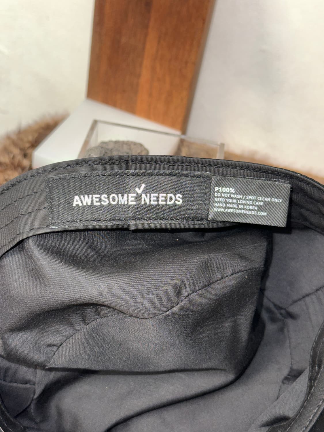 Awesome Needs Bellboy Cap Ribbon Black 상품이미지5