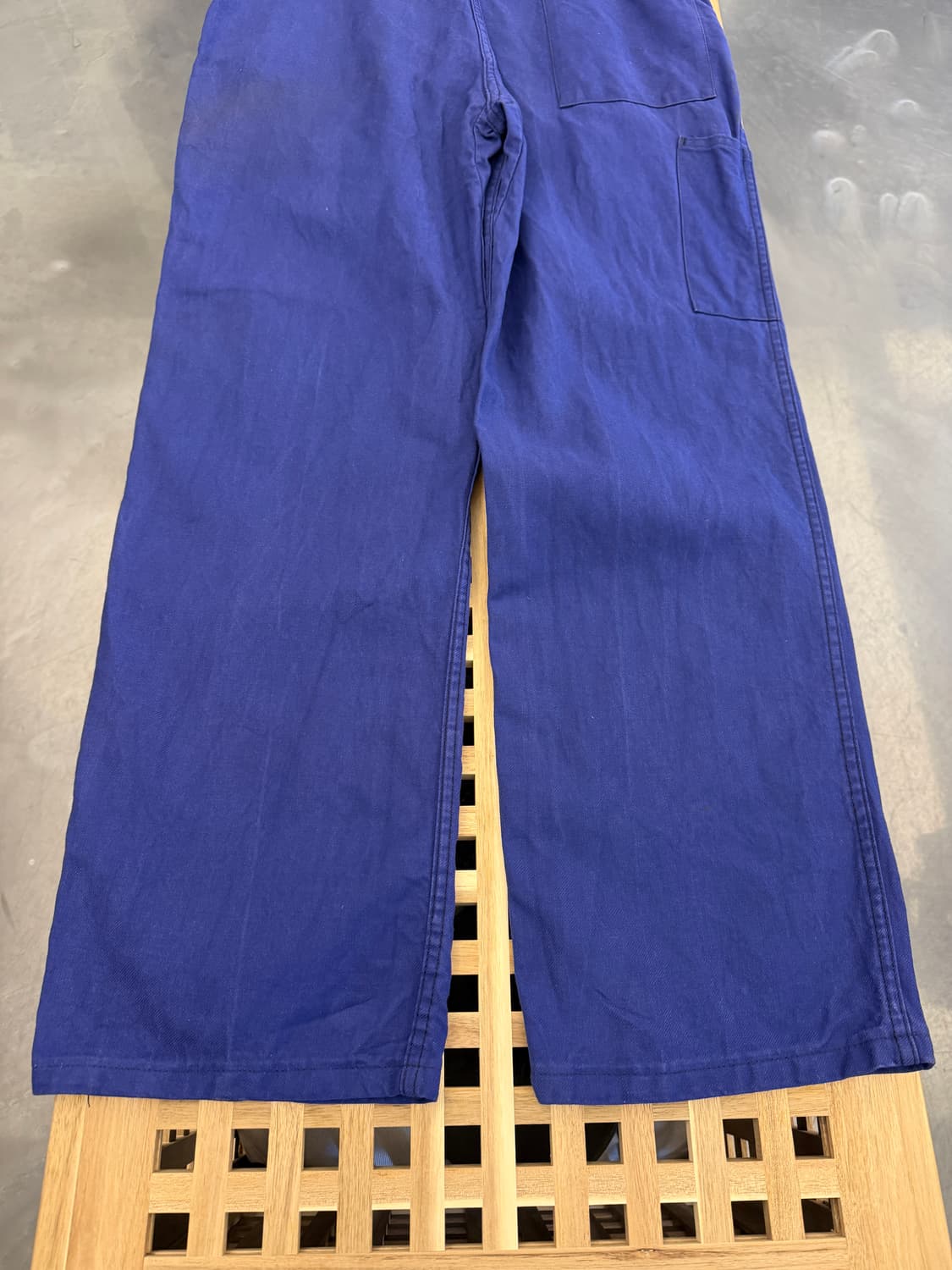 WASHED PURPLE NAVY OLD VINTAGE 프렌치워크팬츠 상품이미지9