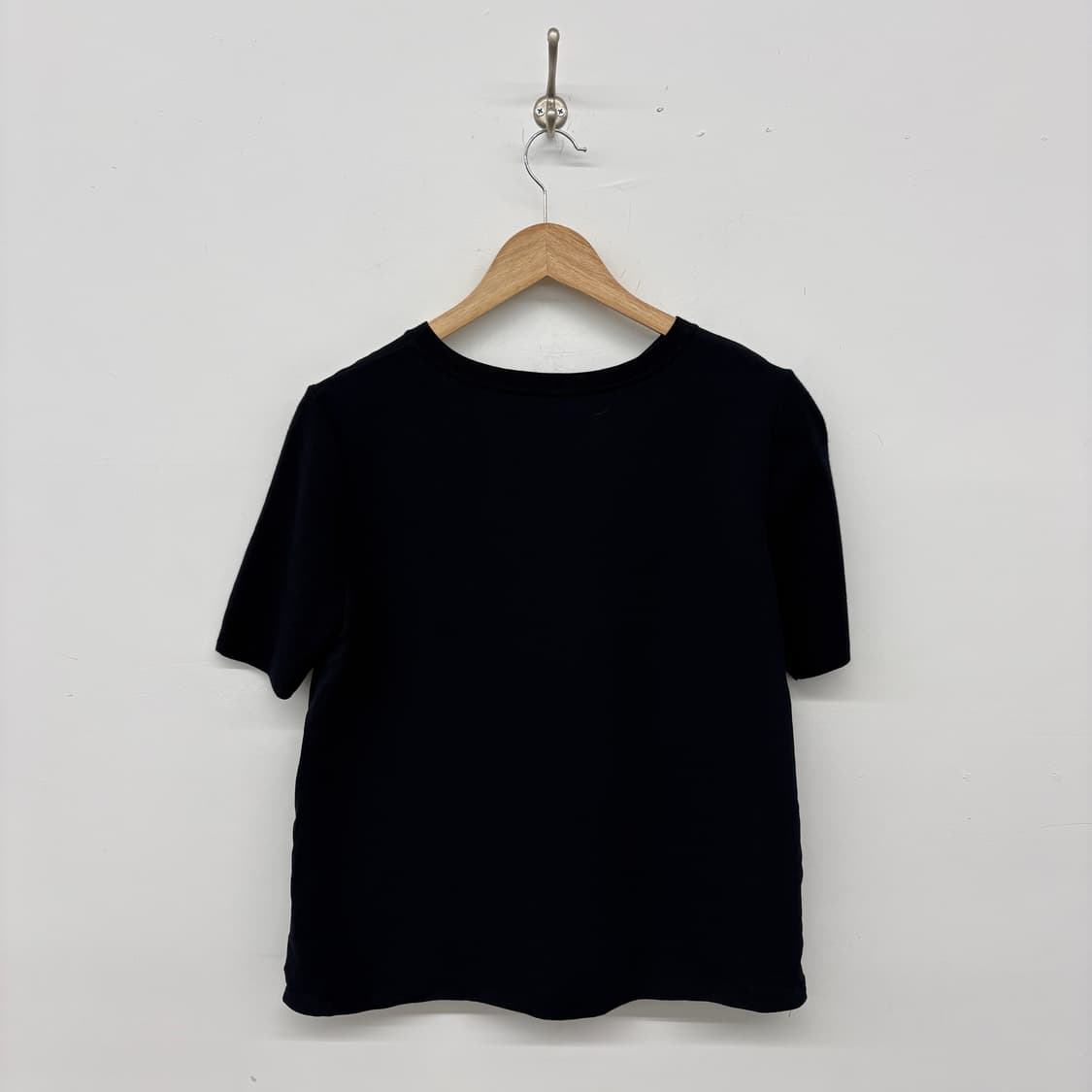 띠어리 검정색 반팔 티셔츠 여성 S 상품이미지4