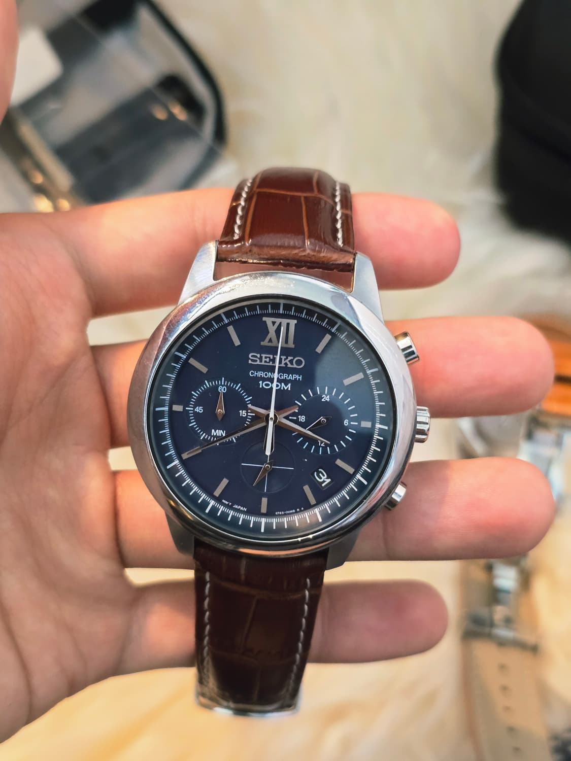 세이코 크로노그래프 판매합니다. 상품이미지2