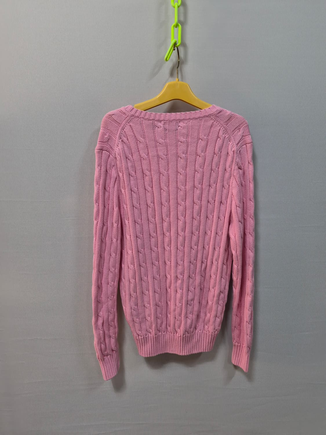 폴로 랄프로렌 새상품 꽈배기 니트 케이브니트 여성L 상품이미지2