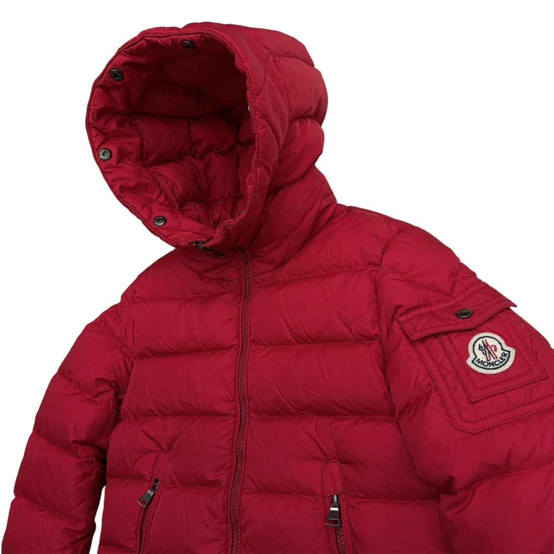 몽클레어 몽클레르 정품 키즈 주니어 레드 패딩 자켓 8Y 8a 상품이미지4