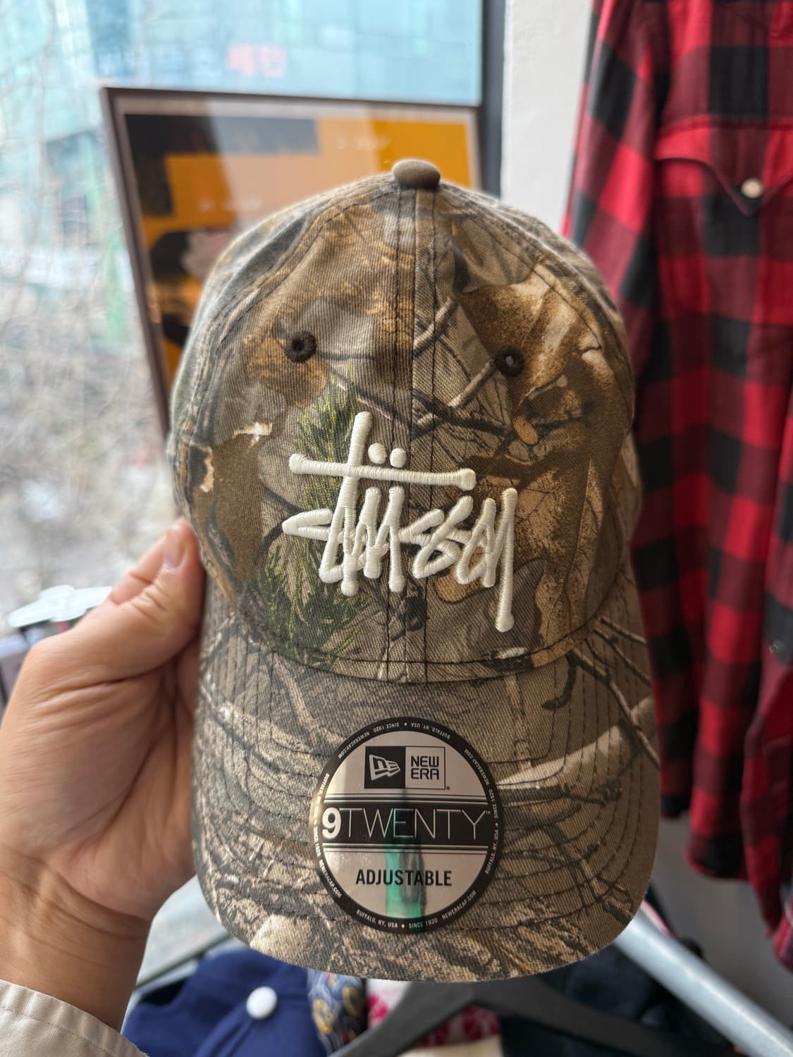 스투시 x 뉴에라 리얼트리 볼캡 상품이미지1