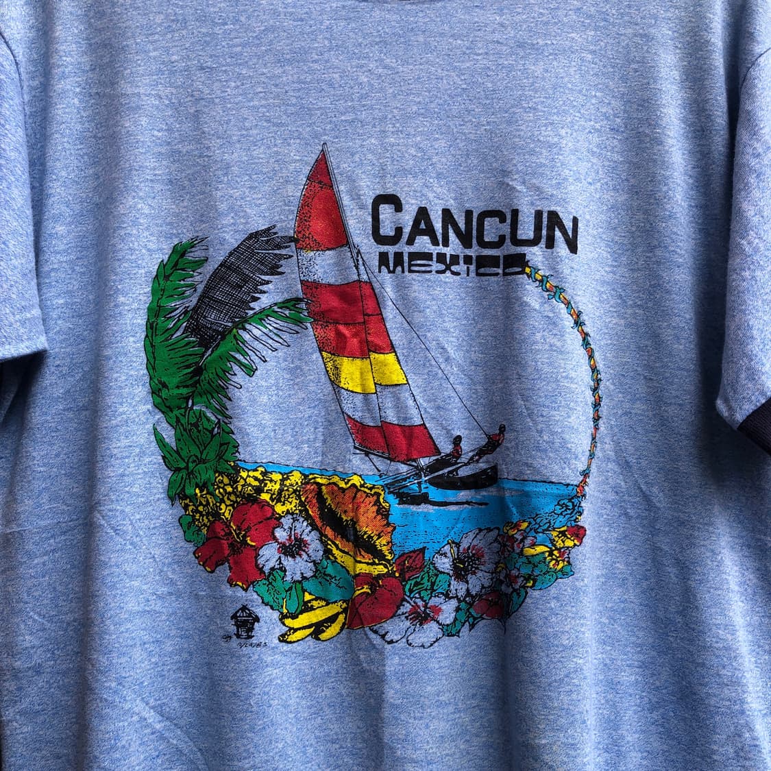 70s~90s Ringer T-shirt-XL 상품이미지2