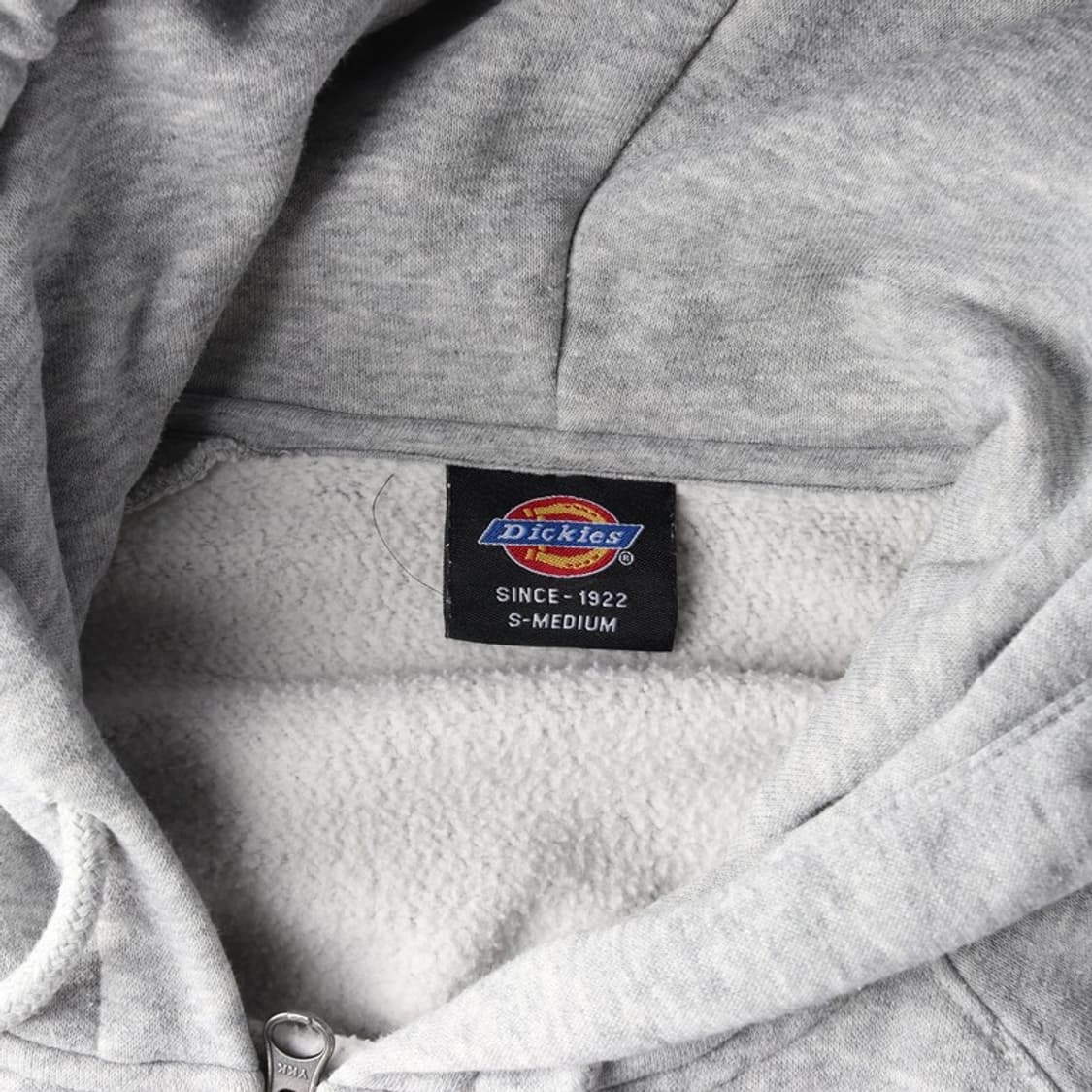 디키즈 사이드 라인 로고 테이핑 기모 후드 집업 S-M 상품이미지5