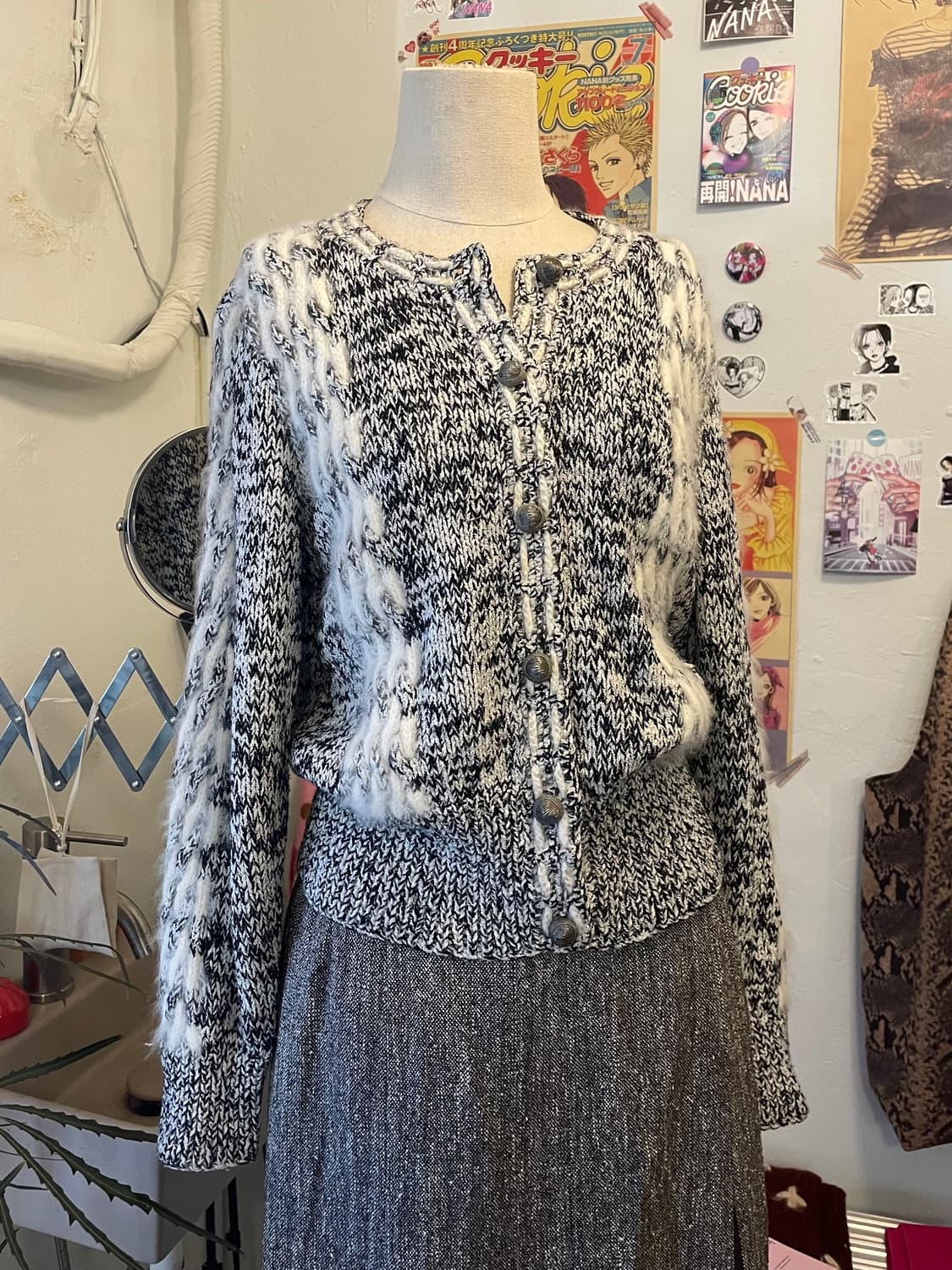 보카시 니트 가디건 [무배] 상품이미지1