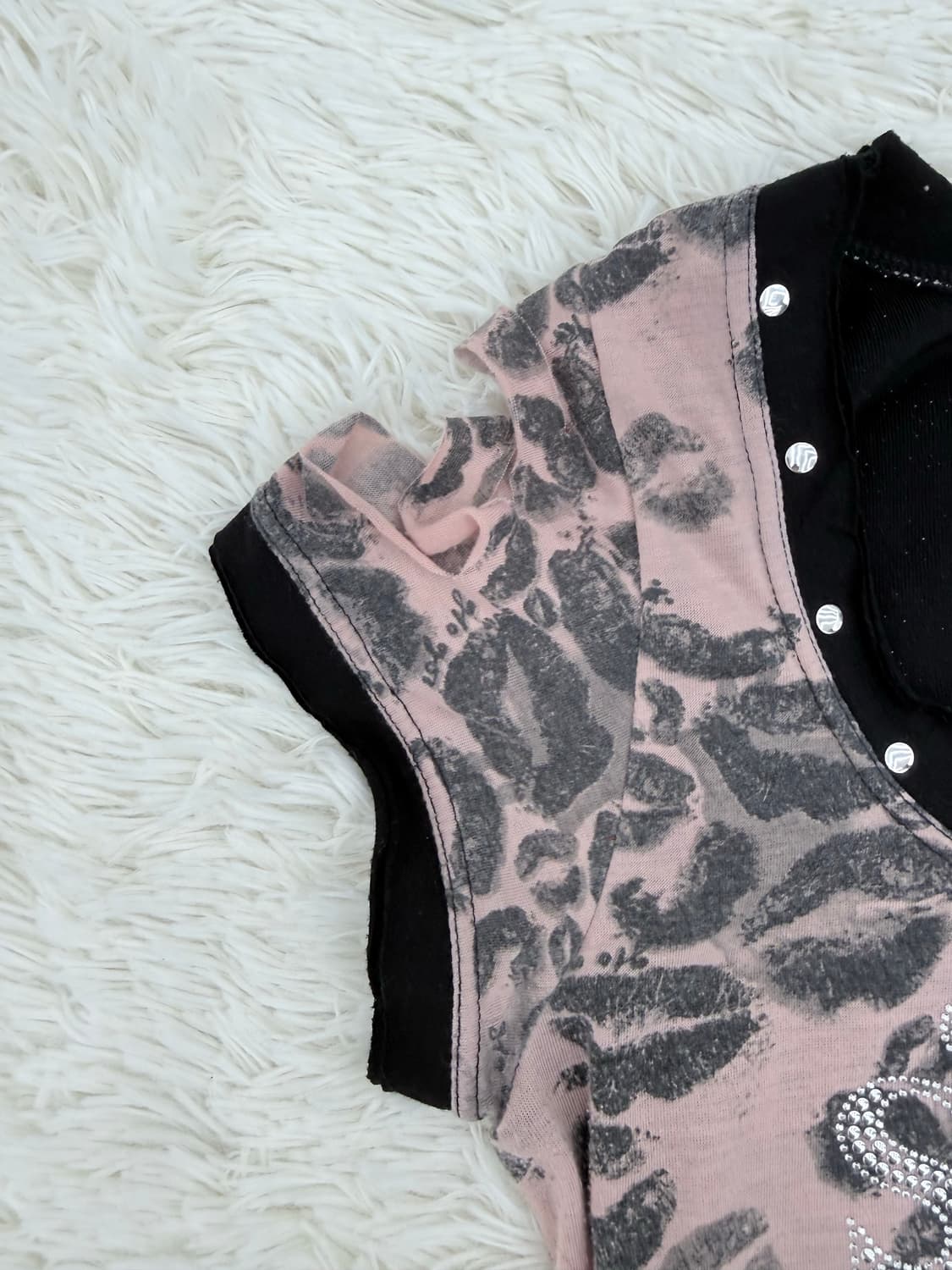 키스 스터드 슬래시 펑크탑 상품이미지3