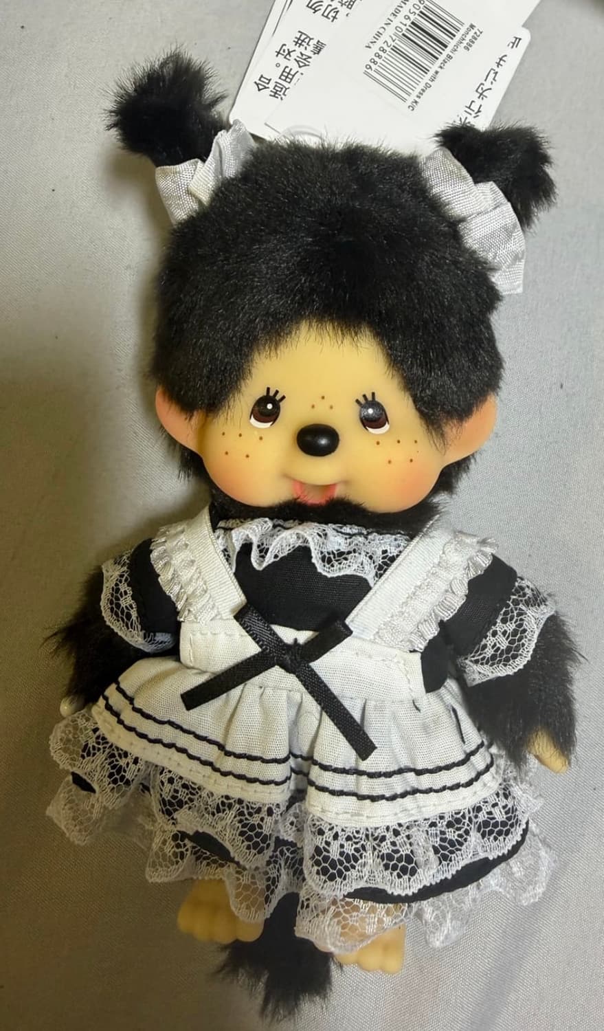 홍콩 몬치치 블랙 드레스(메이드) 키링 새제품 상품이미지1