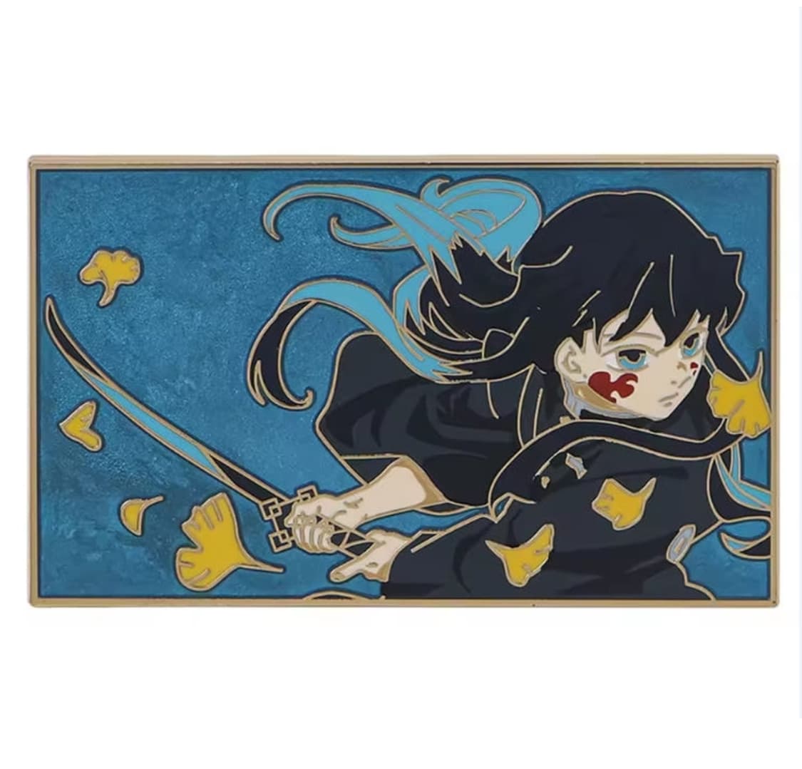 귀멸의칼날 무이치로 뱃지 상품이미지1