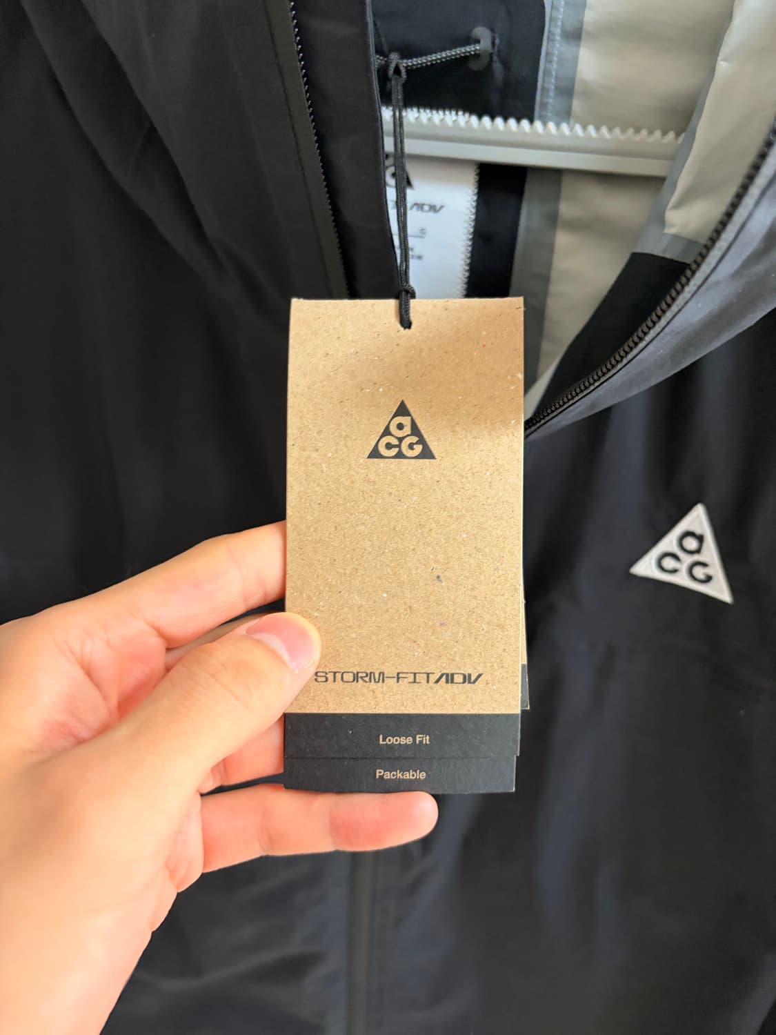 새상품,택O) 나이키 acg 모르포 바람막이 L 상품이미지7