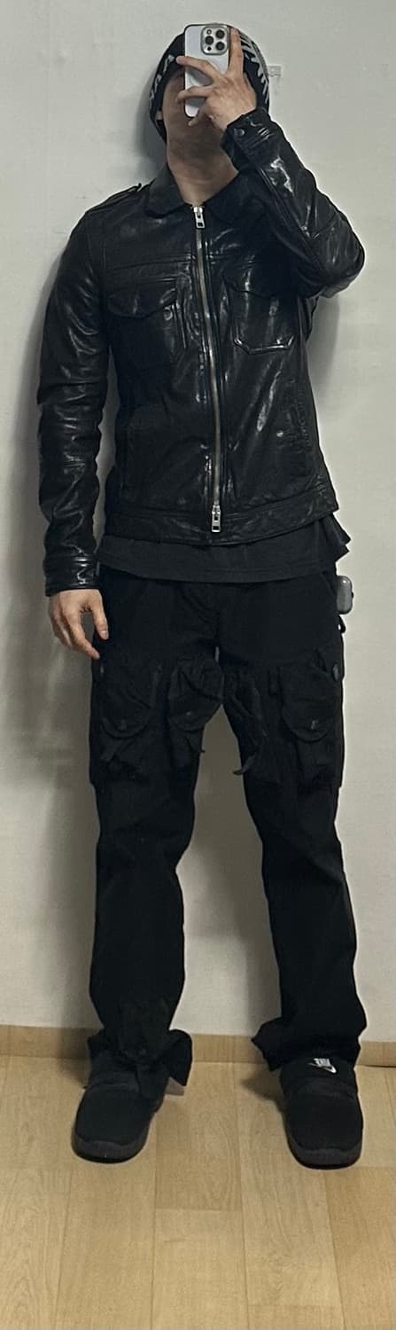 올세인츠 레더 자켓 상품이미지5