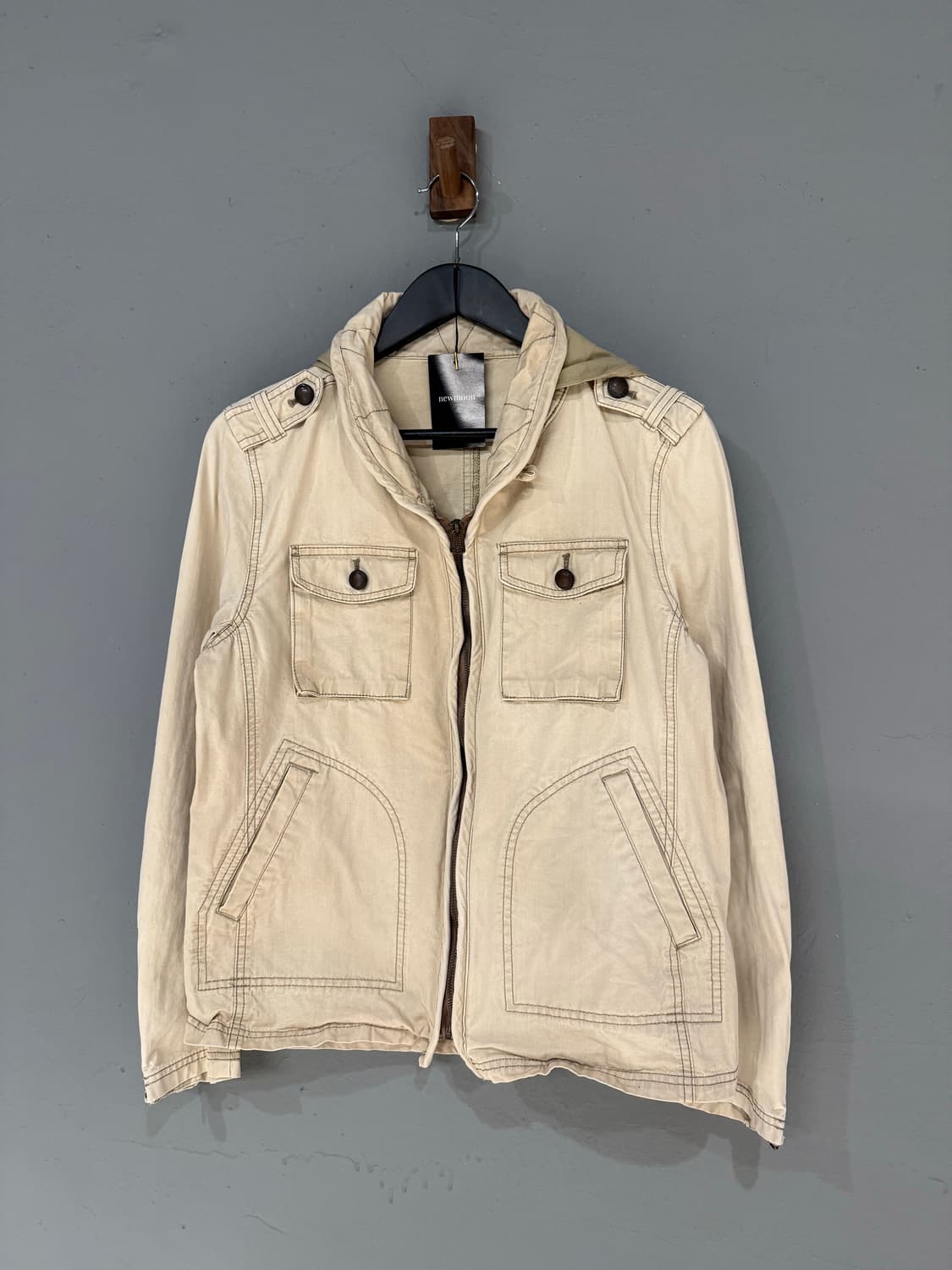 2-pocket stitch detail jacket 상품이미지5