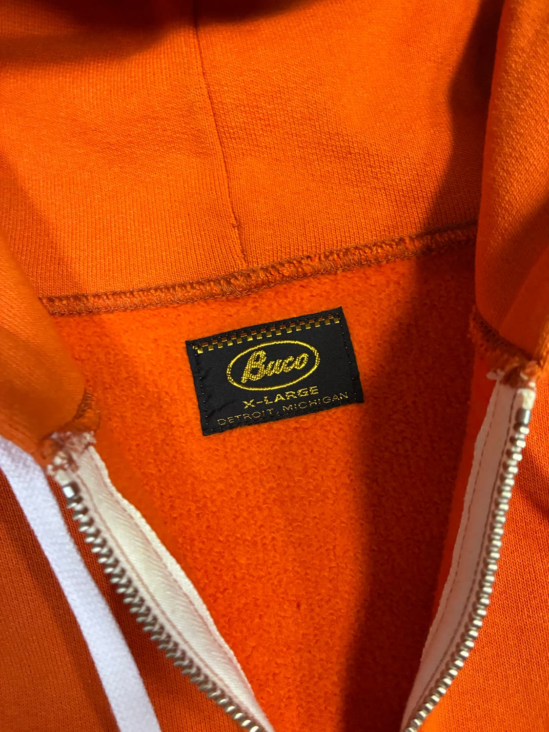 BUCO 부코 풀 집업 후드 XL 상품이미지3