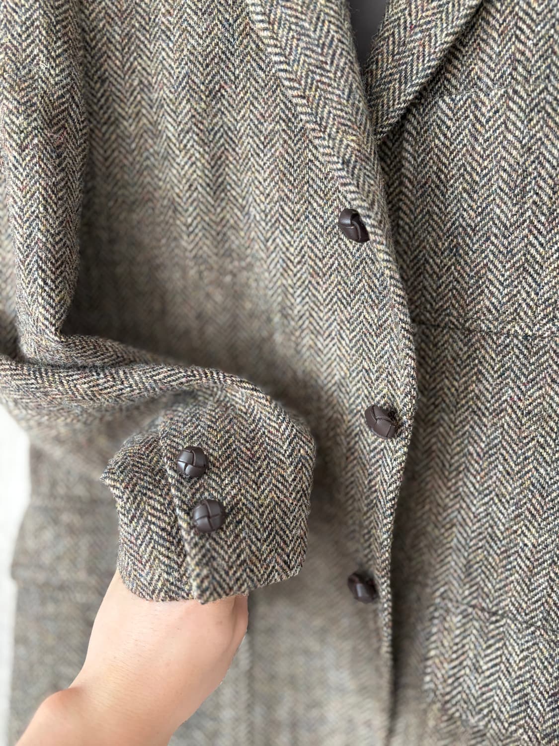 (새상품)브룩스브라더스 헤링본 트위드자켓(색자켓) 팝니다. 상품이미지4