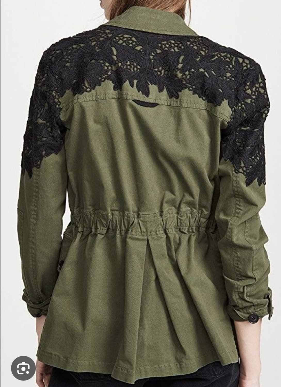 SEA NEW YORK 플라워 아플리케 밀리터리 자켓 S사이즈 상품이미지1