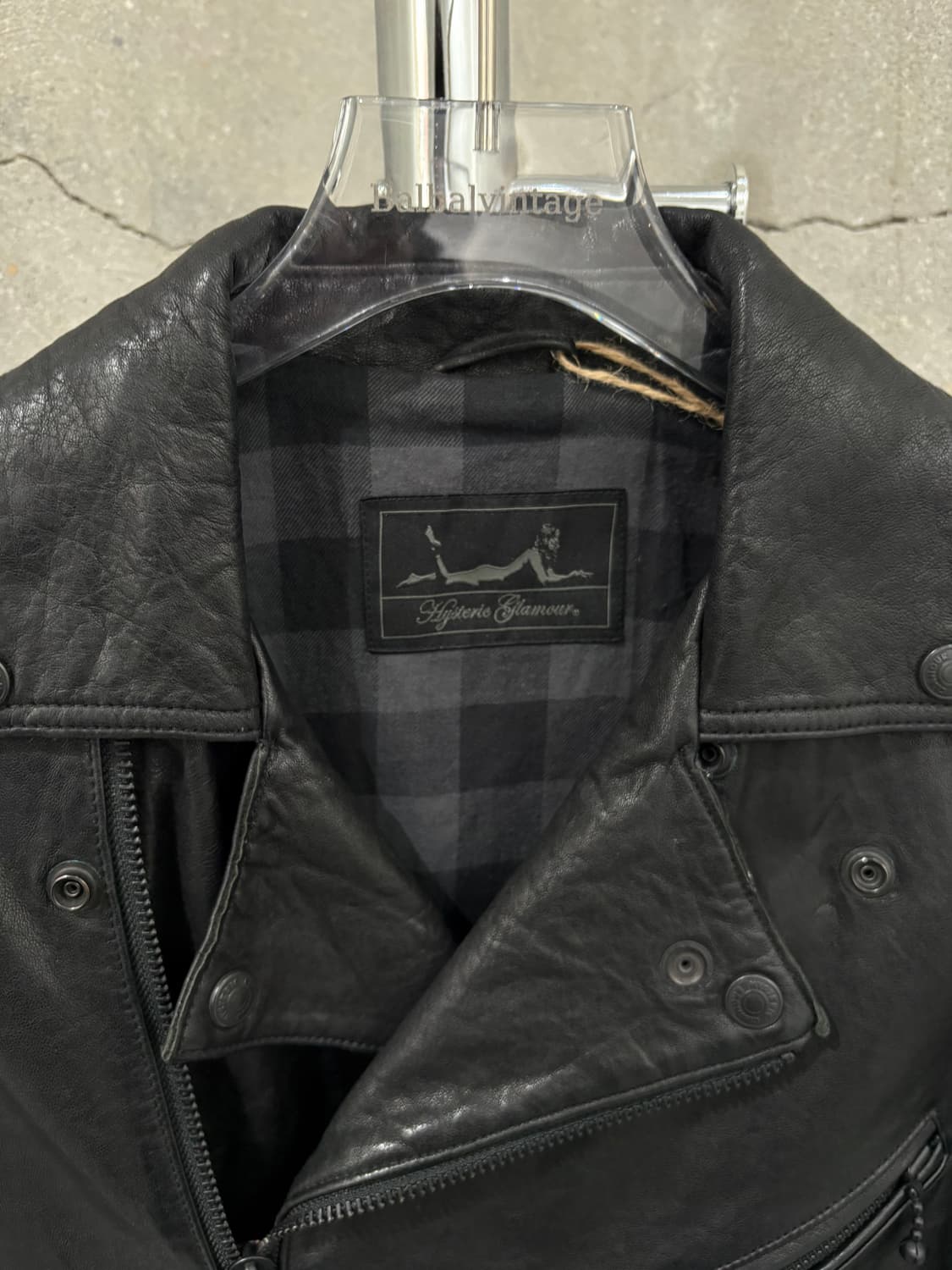 히스테릭 글래머 양가죽 라이더 자켓 상품이미지4