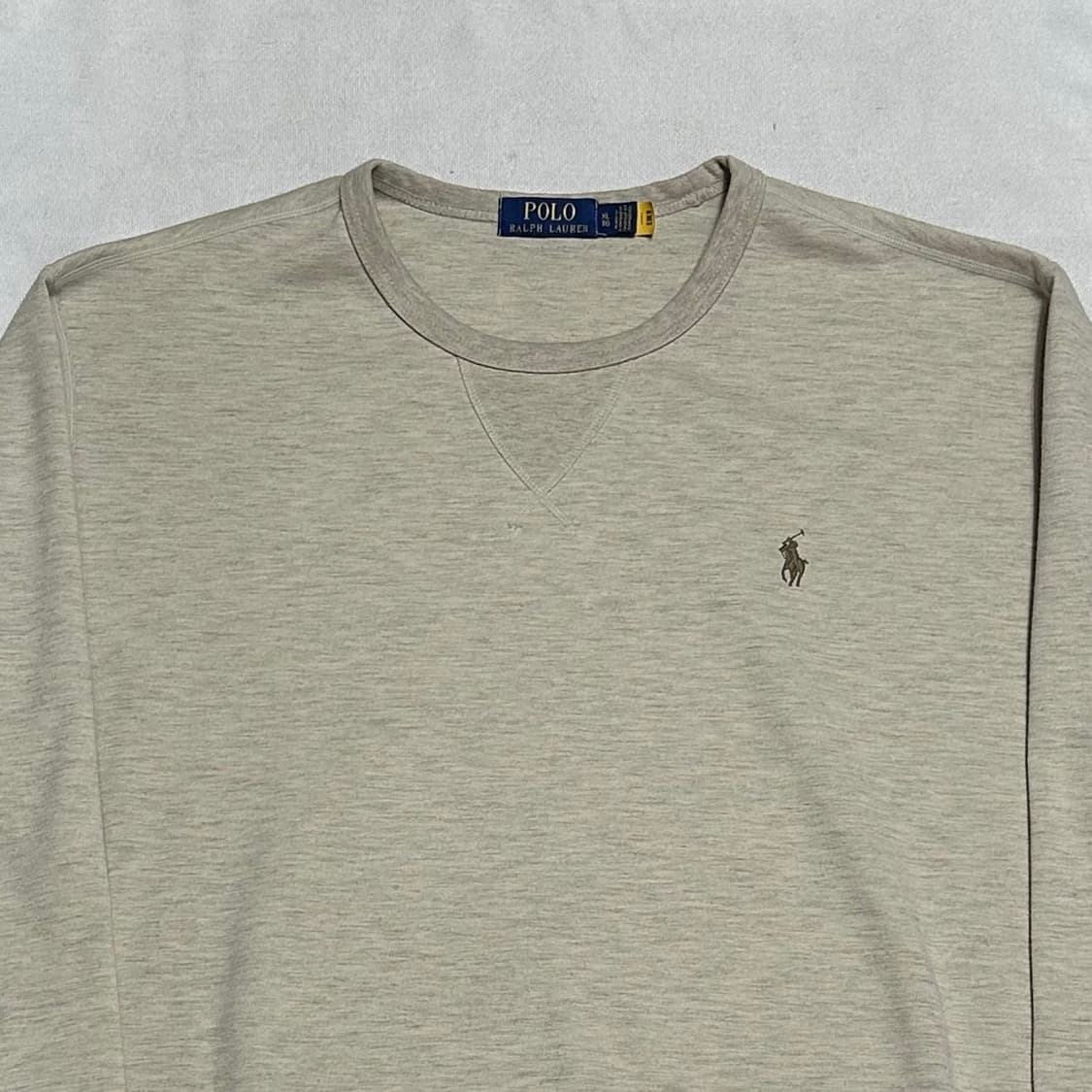 XL 폴로랄프로렌 브라운 포니 오트밀 맨투맨 상품이미지1