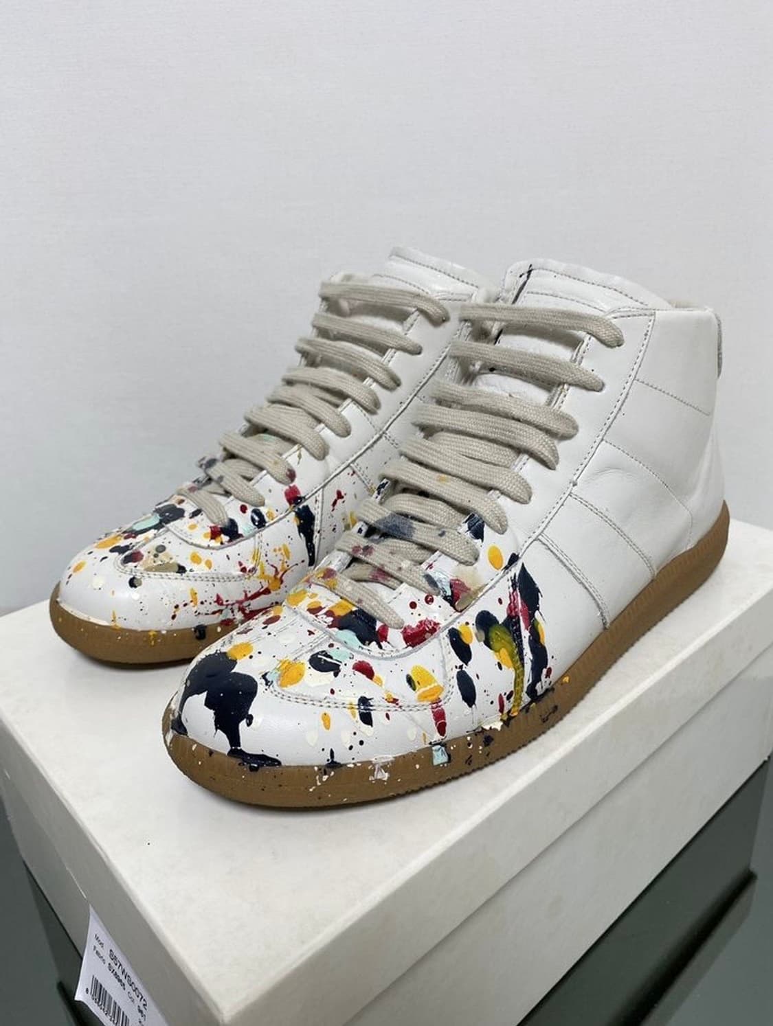 메종 마틴 마르지엘라 페인팅 독일군 스니커즈 상품이미지1