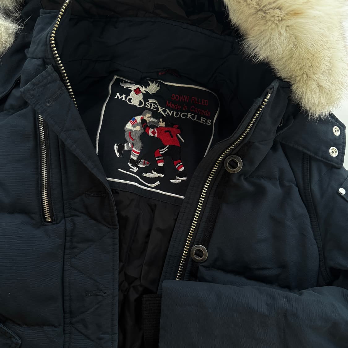 무스너클 쓰리쿼터 다운 숏 패딩 상품이미지2