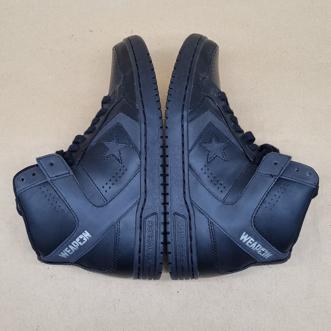 컨버스 웨폰 미드 블랙 270 상품이미지5