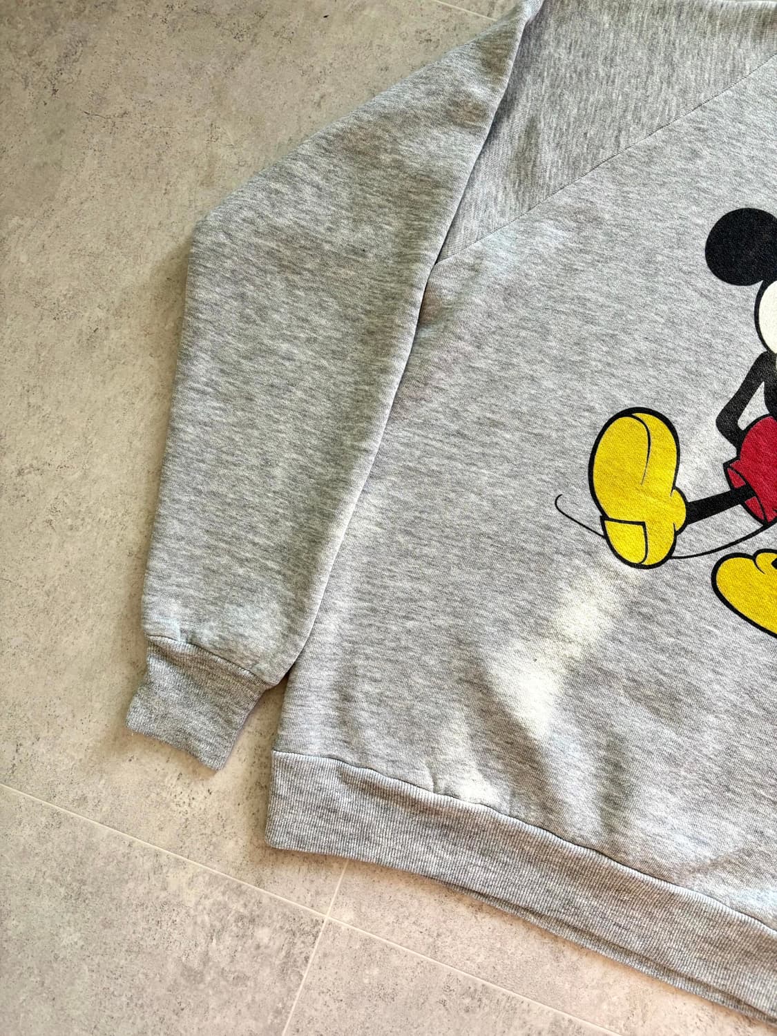 80's 월트 디즈니 오리지널 미키 마우스 스웻셔츠 L(100) 상품이미지3