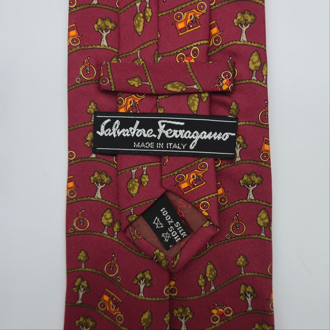 페라가모 실크 넥타이 [BCF10803_0054-06] 상품이미지5