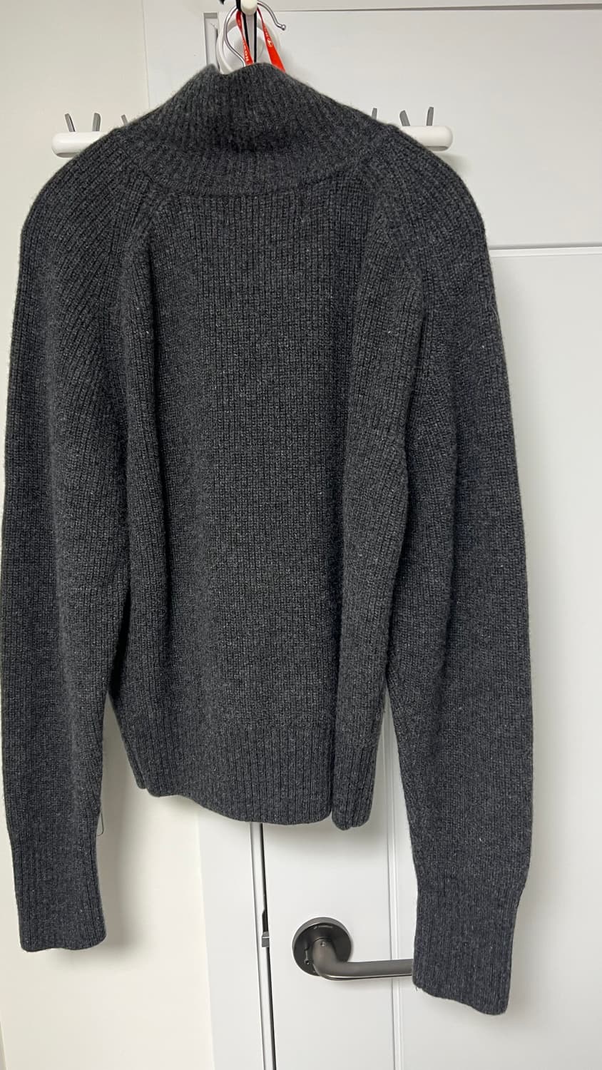 (L) 토니웩 울 다이애그널 사선 집업 상품이미지3