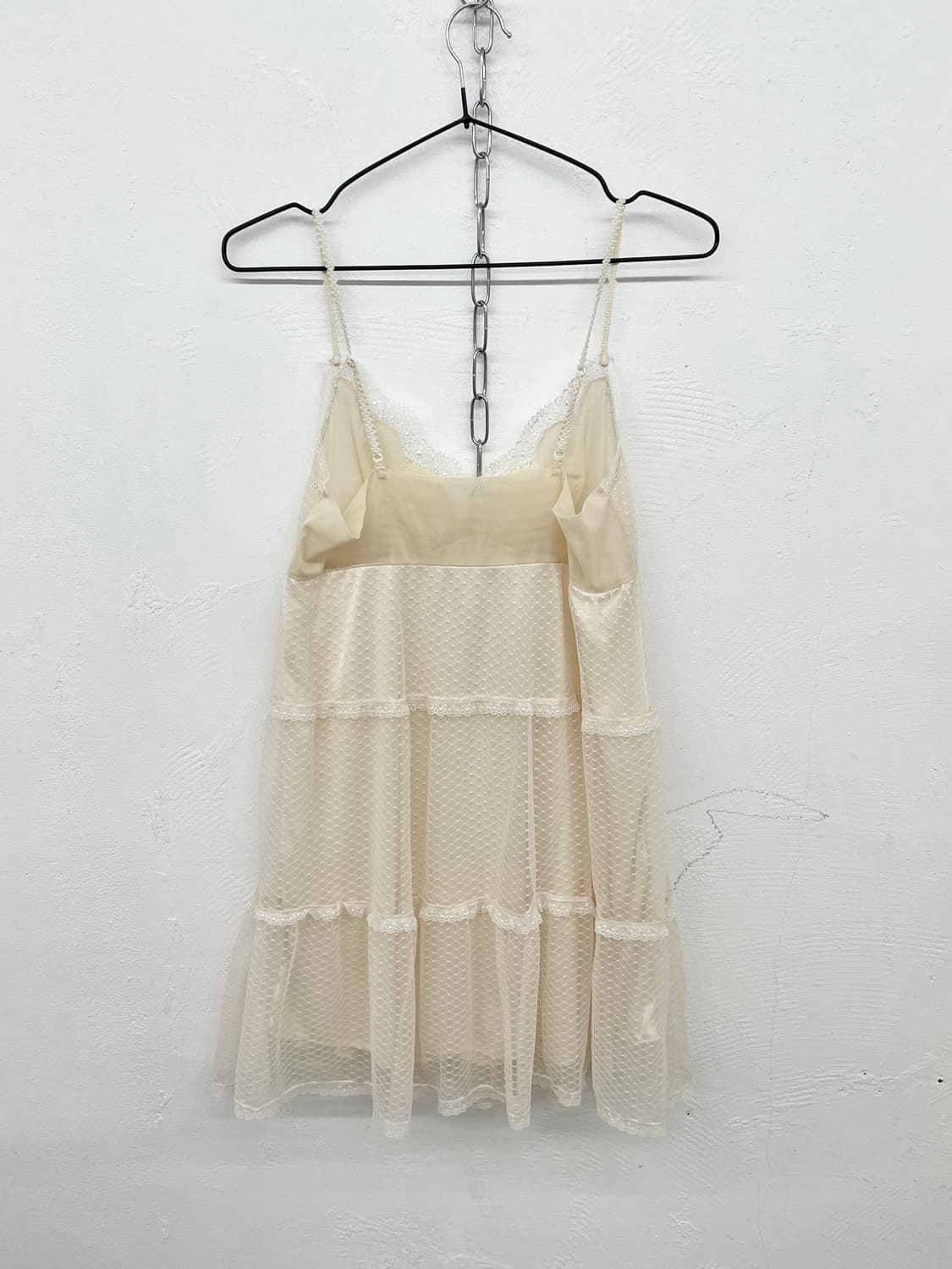 러블리 레이스 리본 캉캉 슬립 상품이미지6