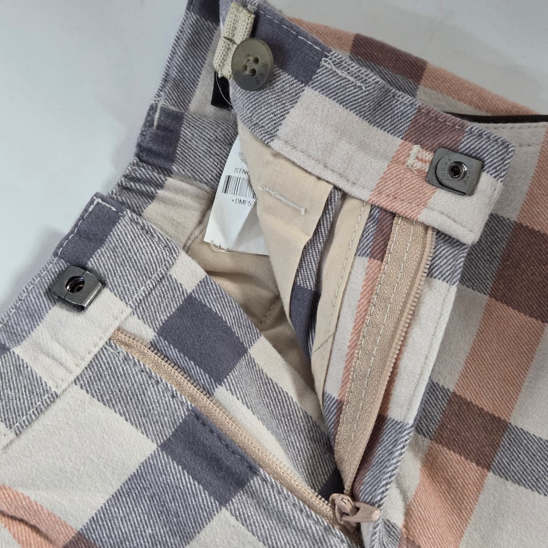 닥스 키즈 체크 7부 바지 110/5Y 상품이미지4