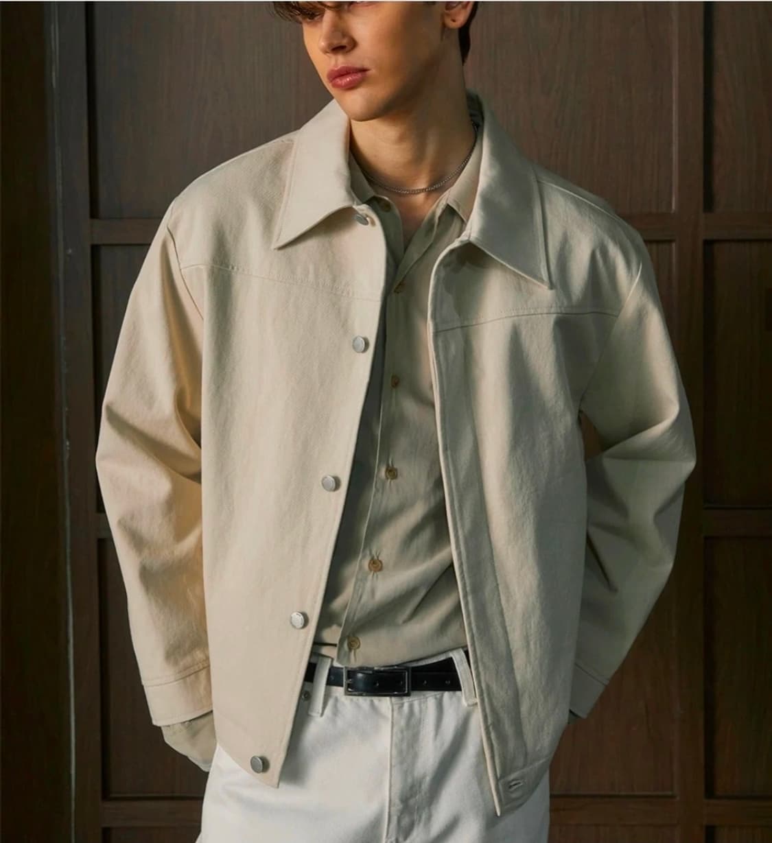 WGB 웨스트 그랜드 블러바드 자켓 모던 그레이 M 상품이미지1