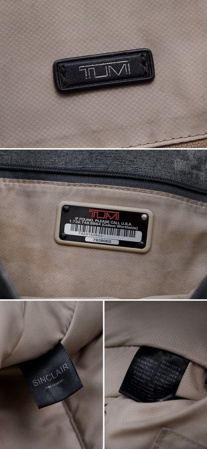 투미 (TUMI) 싱클레어 캔버스 레더 2웨이 토트.백팩 상품이미지10