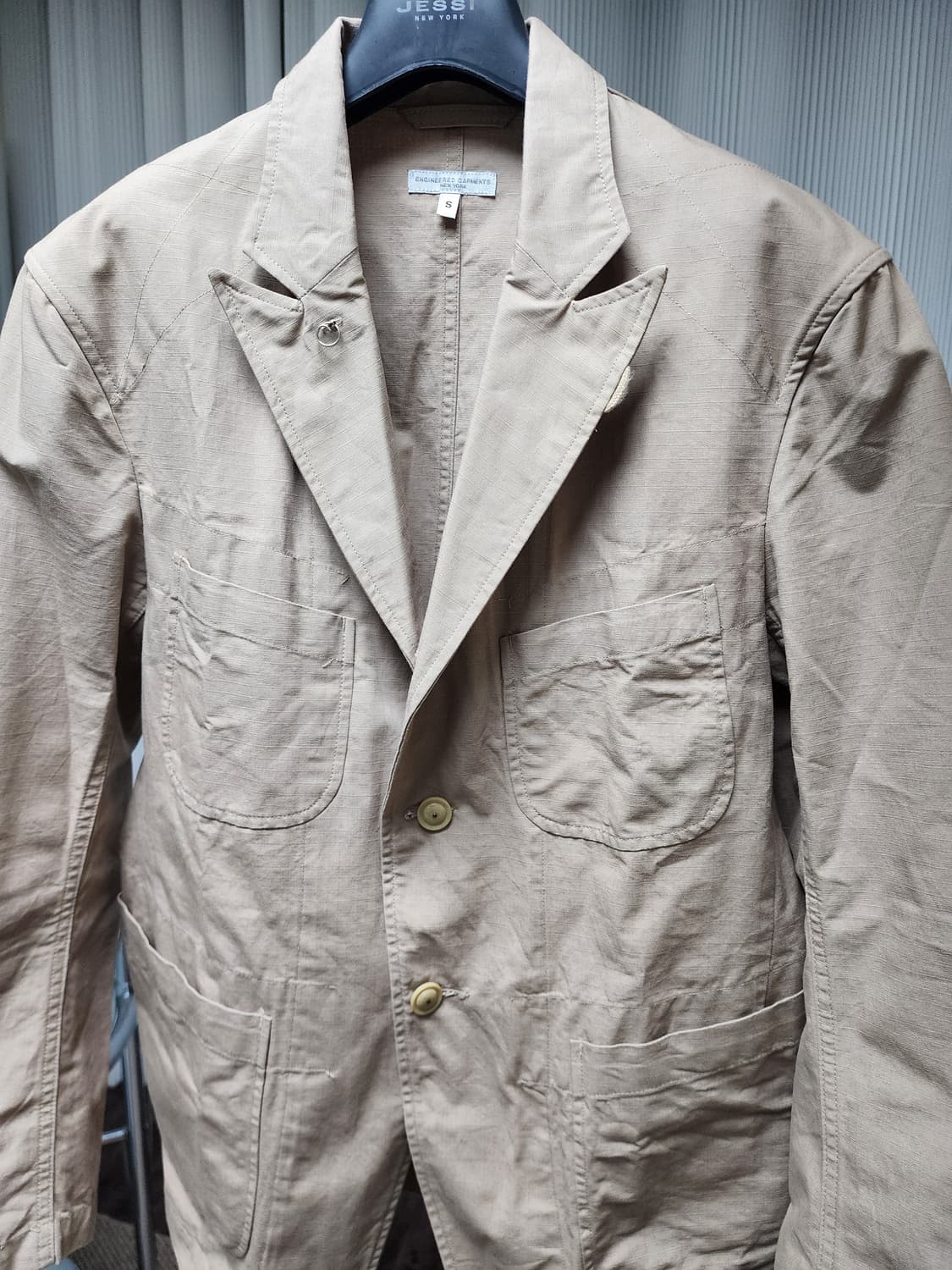 (새상품급,100) 엔지니어드가먼츠 코튼 립스탑 베드포드 자켓 상품이미지1