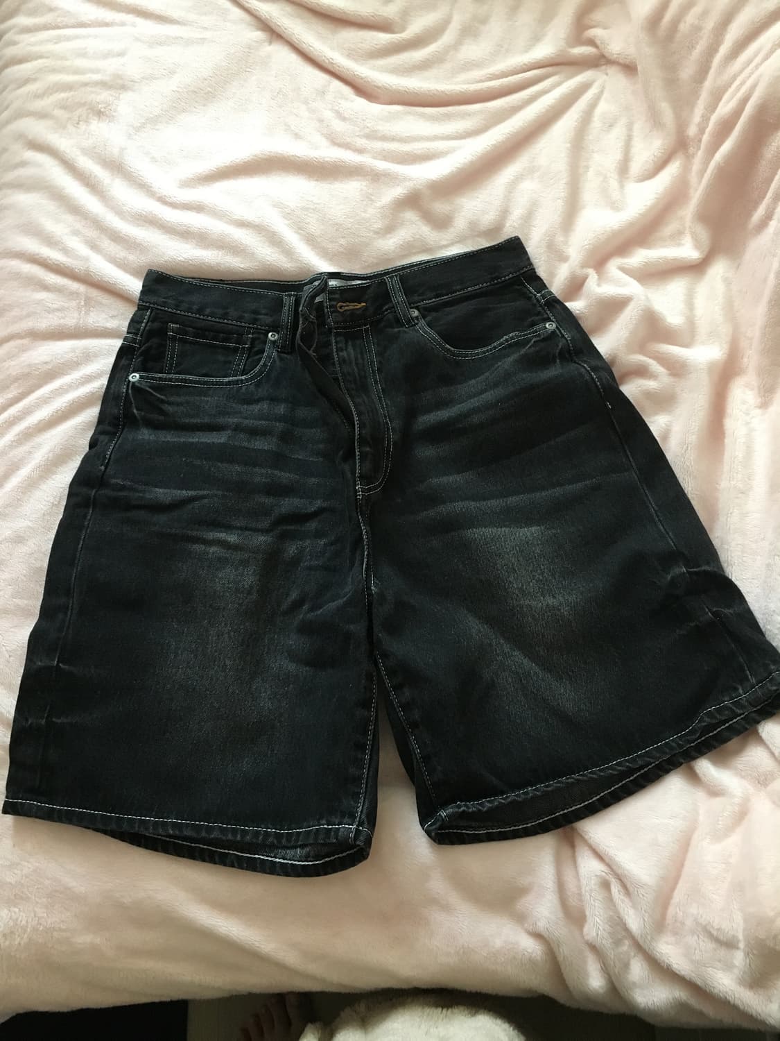 예스아이씨 버뮤다 데님 팬츠 상품이미지1