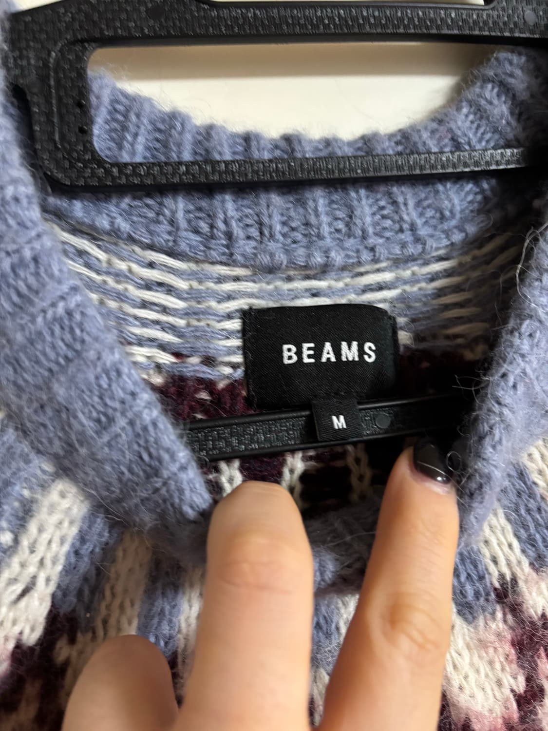 Beams 빔즈 노르딕 스웨터 M 상품이미지2