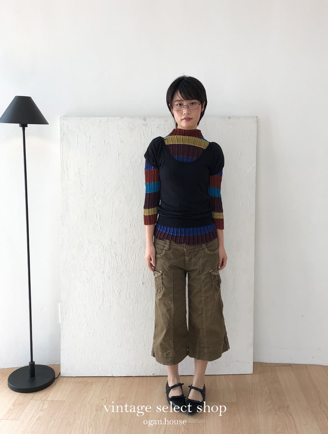 vintage cargo bermuda pants 상품이미지4