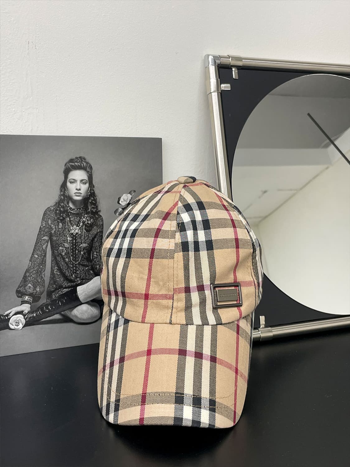 버버리 노바체크 캡모자 상품이미지1