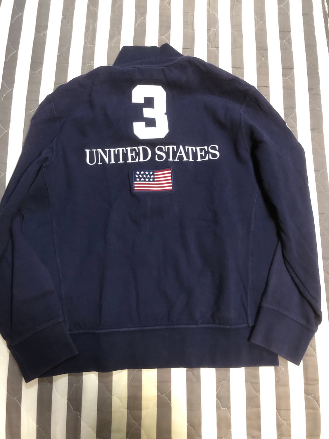 [L-XL] 폴로 빅포니 성조기 코튼 집업 자켓 치프키프 상품이미지2