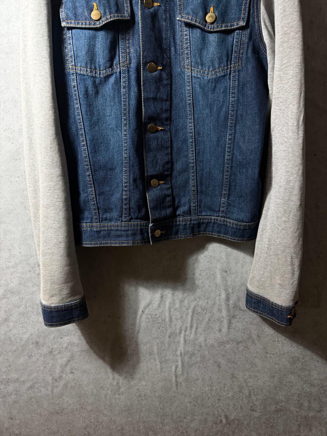 10FW 라프시몬스 하이브리드 데님자켓 상품이미지4