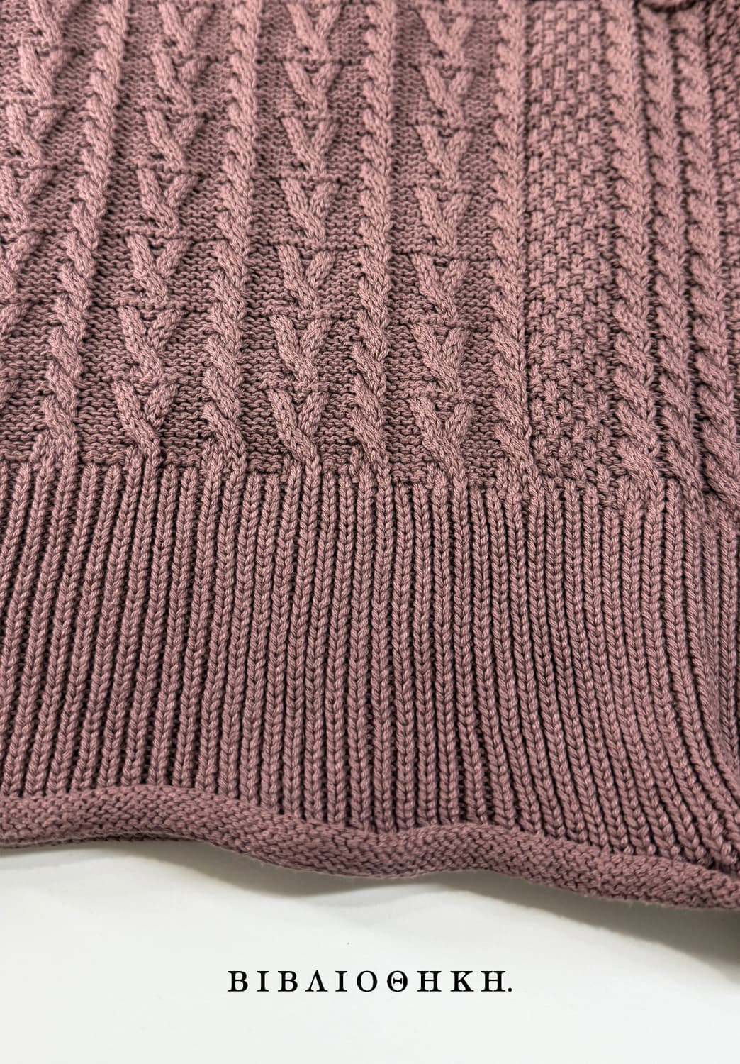 케이블 여성 루즈 니트 상품이미지4