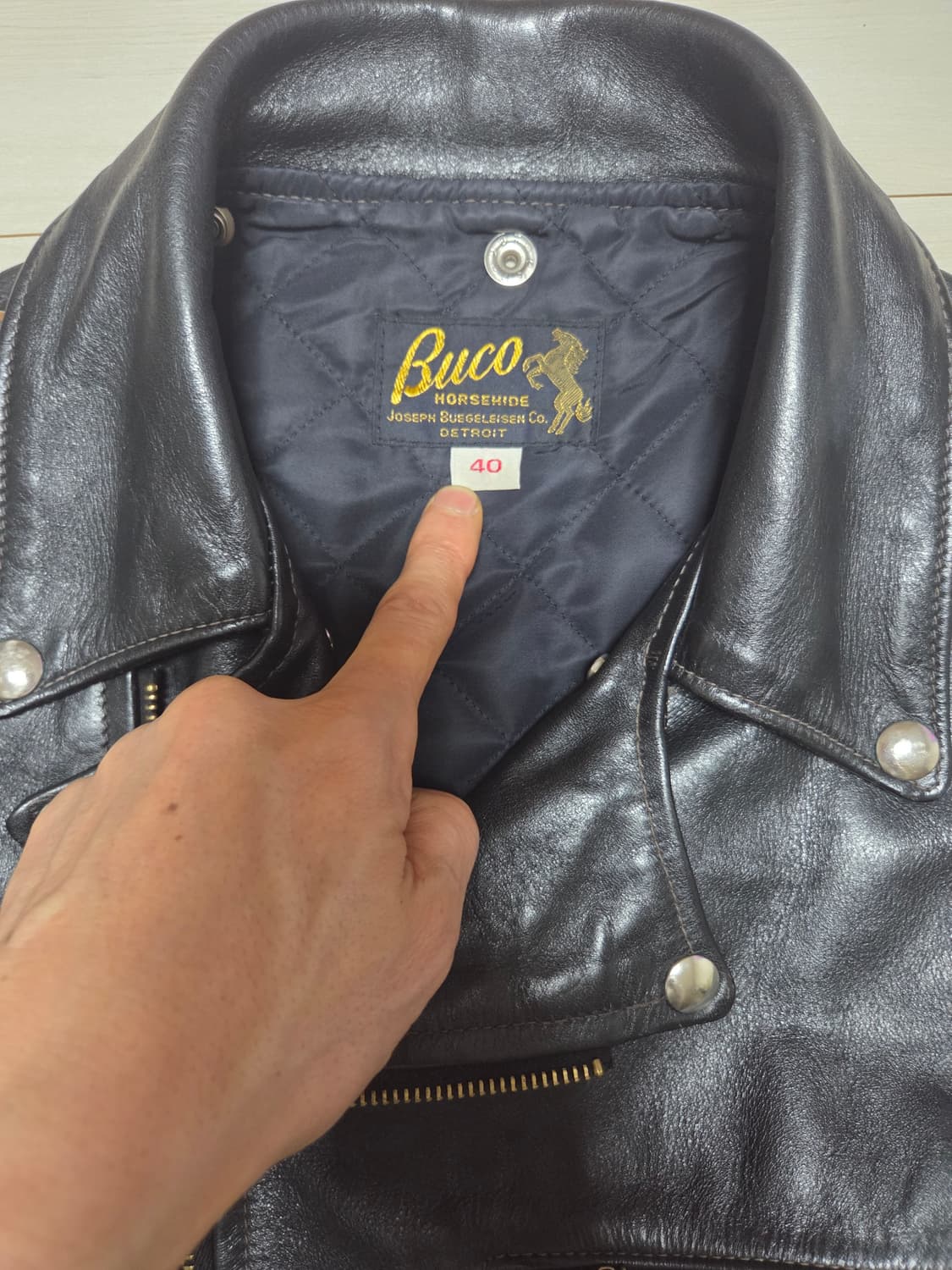 리얼맥코이 부코j24신형 핏 상품이미지2