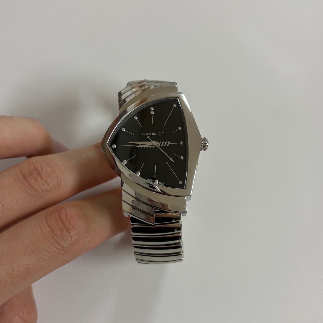 해밀턴 벤츄라 플렉스 실버 블랙 상품이미지2