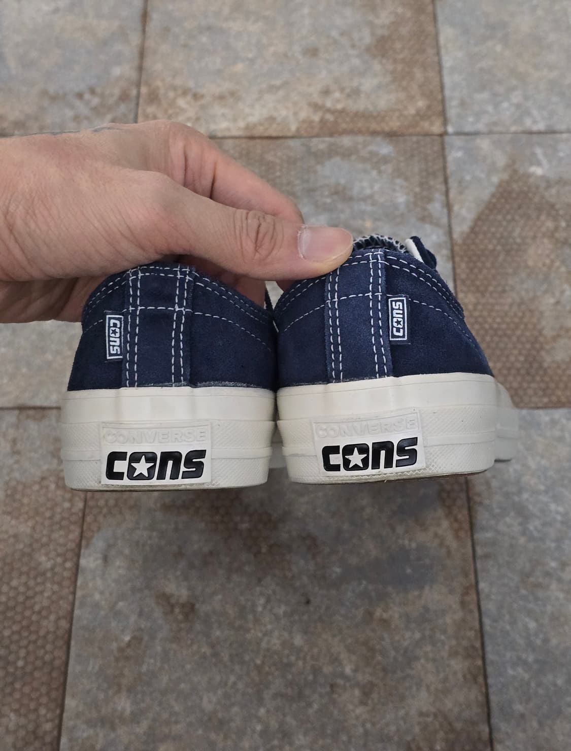 (240)컨버스 올스타 프로 스웨이드 옵시디언 로우 상품이미지7