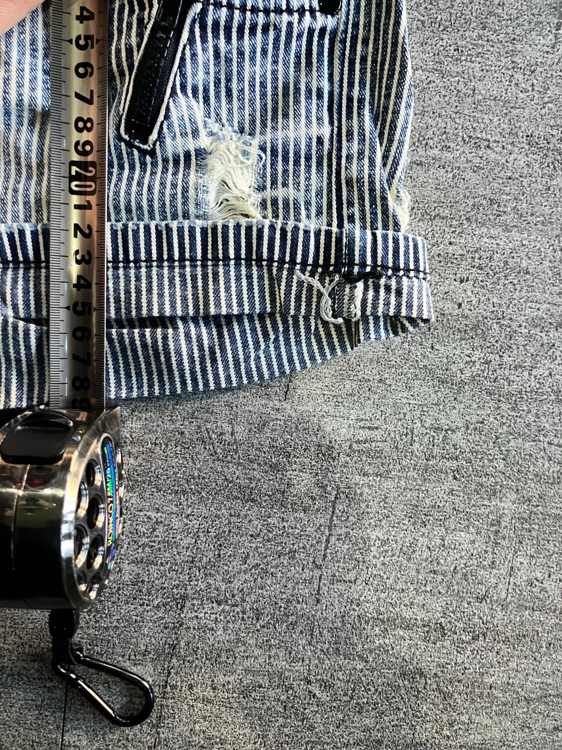 일본빈티지 Hucom 핀터깔y2k 펑크갸루긱시크 보헤미안반바지 상품이미지4