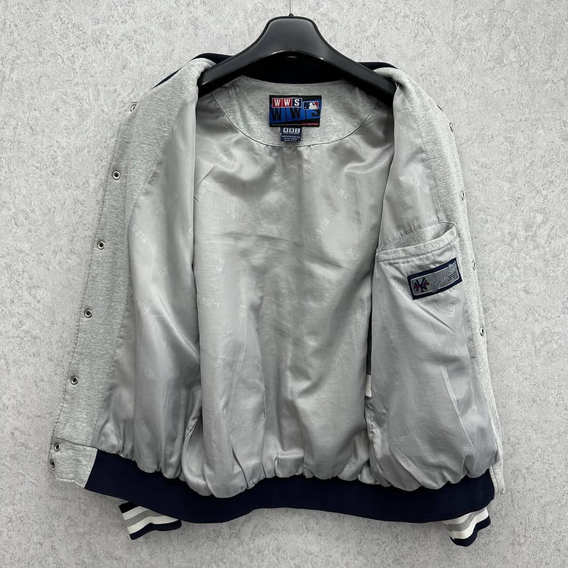 100 WWS 양키즈 남자 베이스볼 자켓 상품이미지3