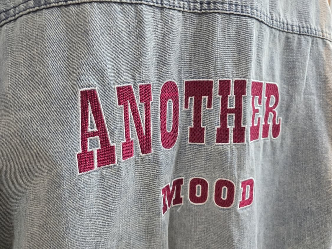 레터링 데님셔츠 상품이미지7