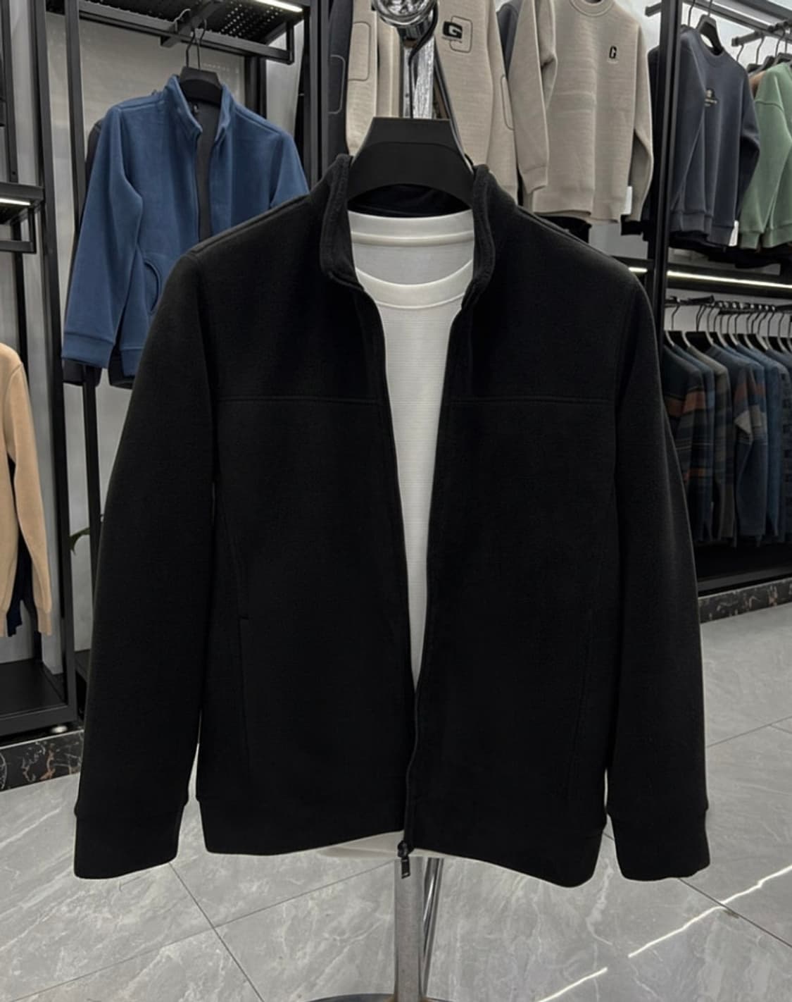 새상품 기모 후리스 점퍼 100사이즈 상품이미지4